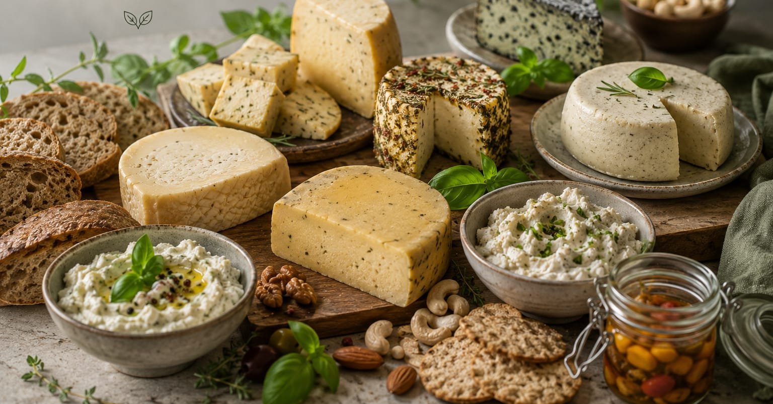 Fresh plant-based food ingredients and vegetables